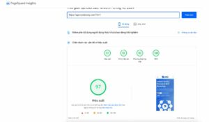 Tối ưu website Google PageSpeed