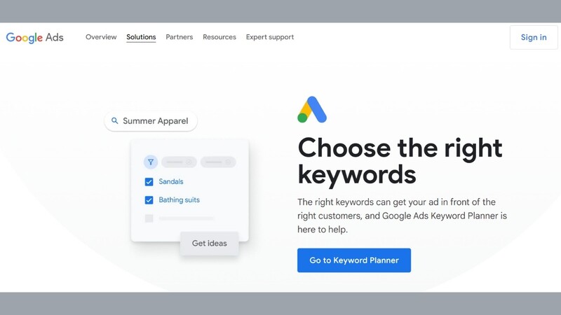 Google Keyword Planner chuyên cung cấp dữ liệu chính xác và chi tiết về khối lượng tìm kiếm