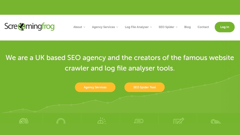 Screaming Frog SEO Spide hoạt động như một "con nhện" bò khắp website của bạn, thu thập và phân tích dữ liệu