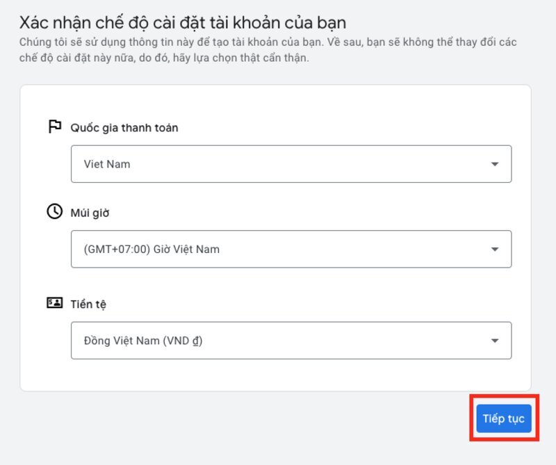 Hướng dẫn tạo tài khoản Google Ads